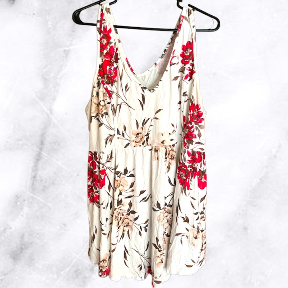 Torrid Supersoft Floral Tank Top
